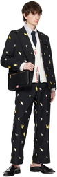 Thom Browne Black Birds & Bees Blazer