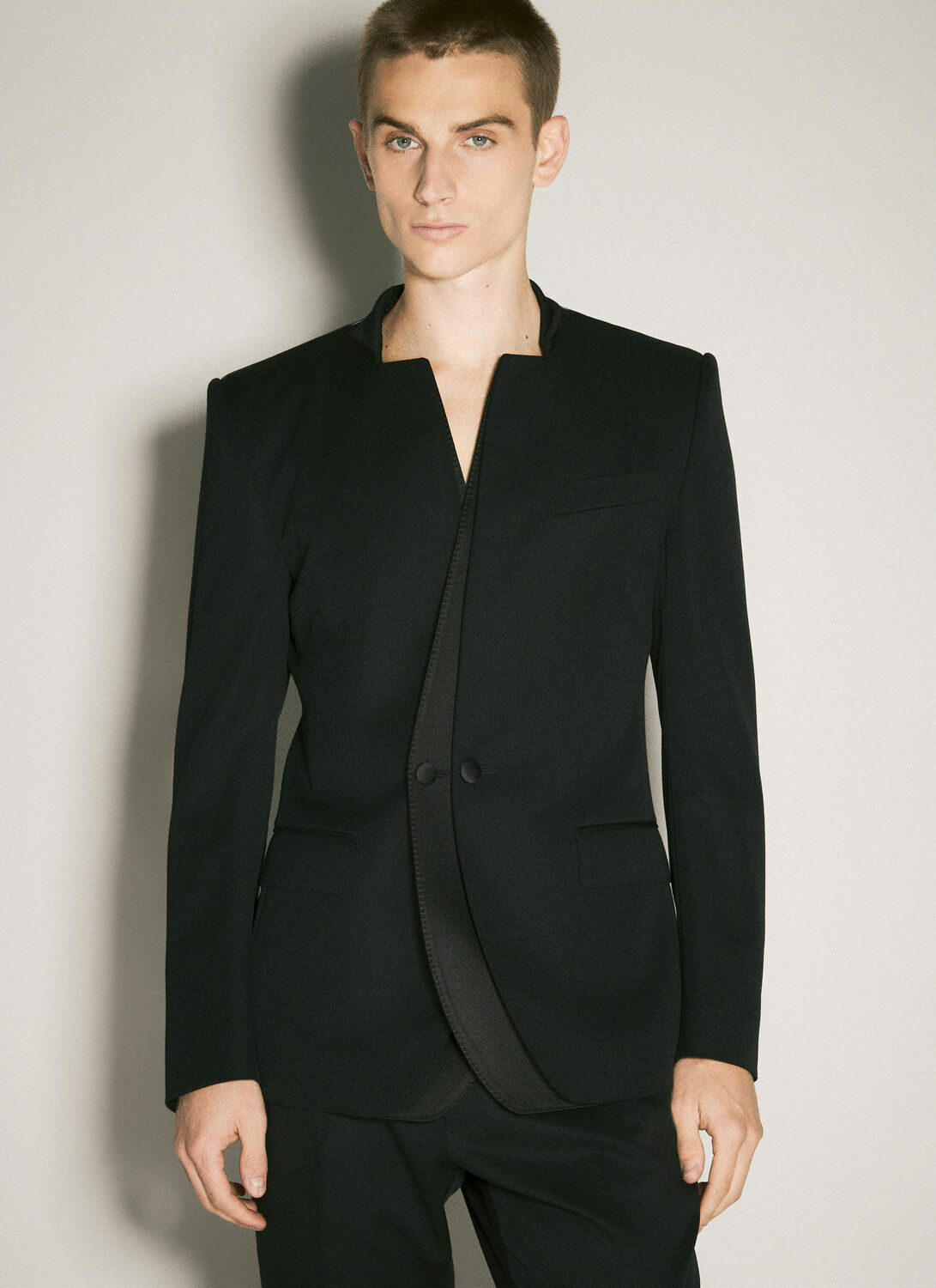 Dolce & Gabbana Single-Breasted Wool Jacket