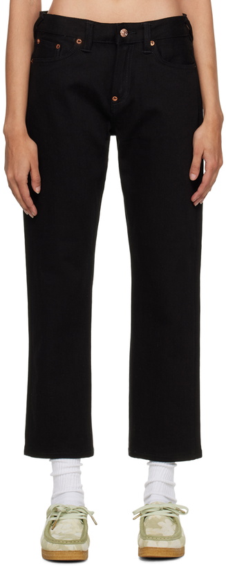 Photo: Evisu Black Daicock Jeans