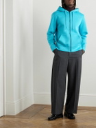 Valentino Garavani - Scuba Zip-Up Hoodie - Blue