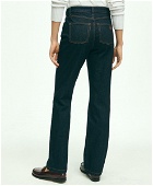 Brooks Brothers Women's Slim Straight Leg 5-Pocket Denim Jeans | Dark Indigo