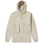 Stone Island Ghost Resin Cotton Popover Hooded Smock