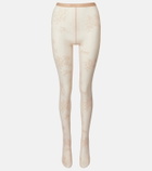 Valentino Floral tights