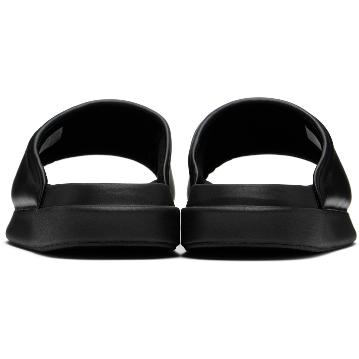 Y-3 Black 'Y-3' Slides