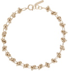 Justine Clenquet Gold Daria Choker
