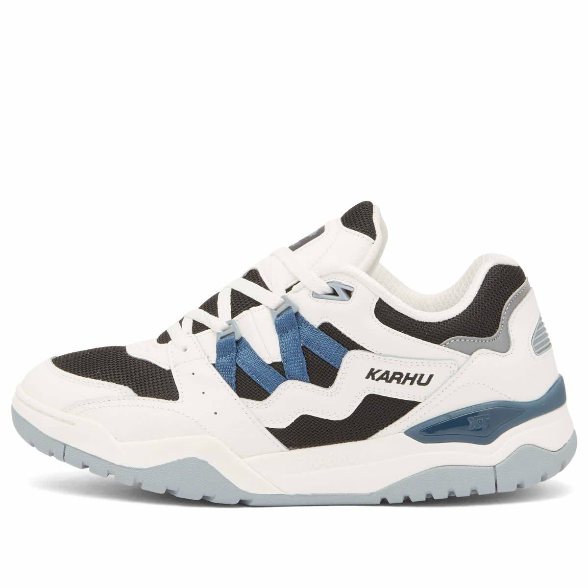 Karhu Men's Fusion XT Sneaker in Bright White/Deep Dive