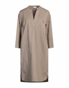 Peserico Womens Midi dress Khaki