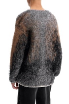 Y PROJECT oversized gradient sweater Silver