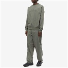 The Trilogy Tapes Men's Tech Sports Crew Sweat in Charcoal