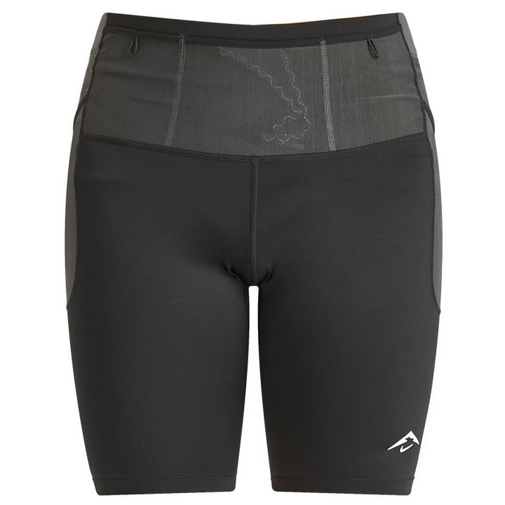 Photo: Nike Running Lavaloops Half Tight Short in Black/Summit White