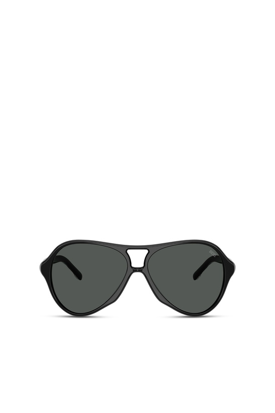 Photo: Diesel Pilot model sunglasses - Sunglasses - Unisex - Black