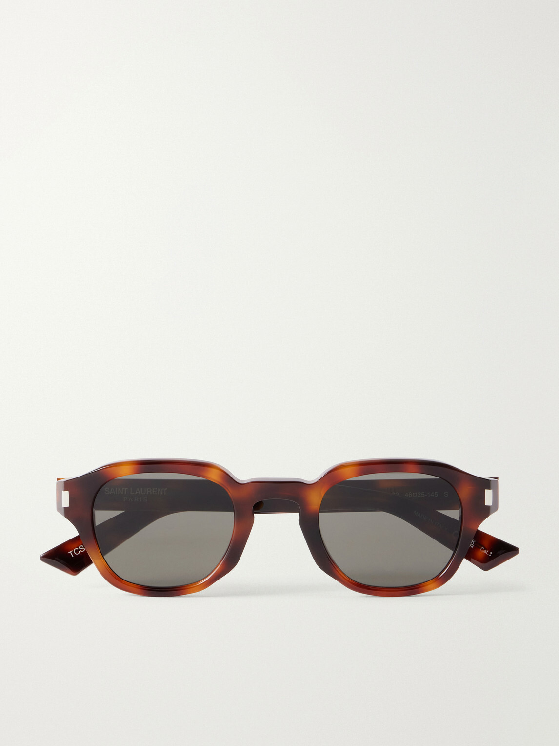 SAINT LAURENT - SL 946 Round-Frame Recycled Acetate Sunglasses - Brown