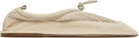 Ruohan Beige Hereu Edition Puntera Ballerina Flats