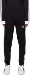 adidas Originals Black Adicolor Classics 3-Stripes Lounge Pants
