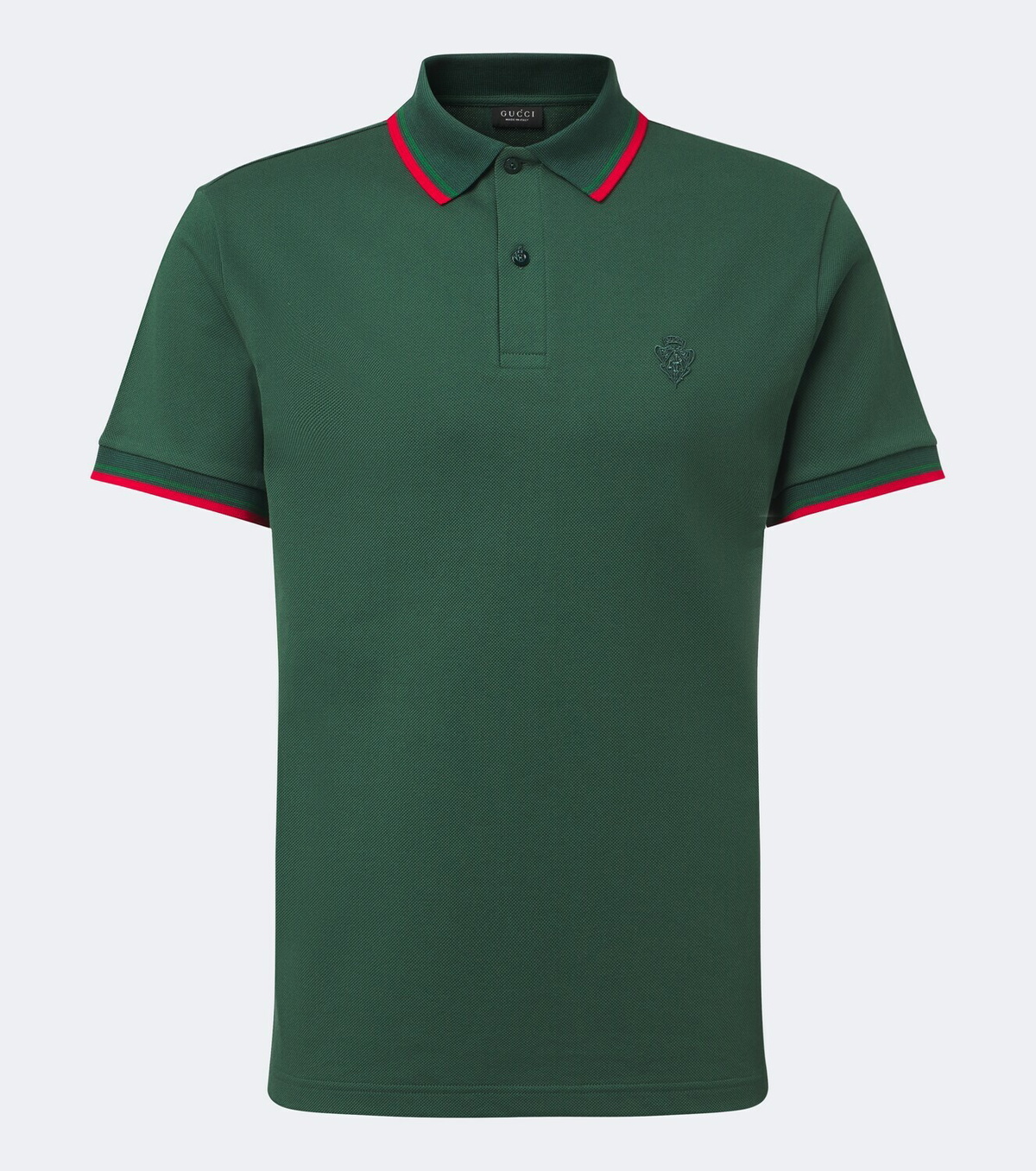 Gucci Cotton-blend piqué polo shirt