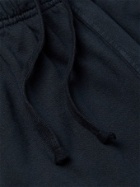 SAVE KHAKI UNITED - Fleece-Back Supima Cotton-Jersey Shorts - Blue