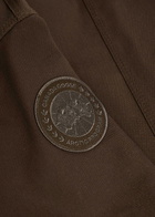 Canada Goose Beaumont Corduroy-collar Canvas Coat Brown