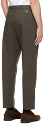 PS by Paul Smith Gray Pleated Trousers
