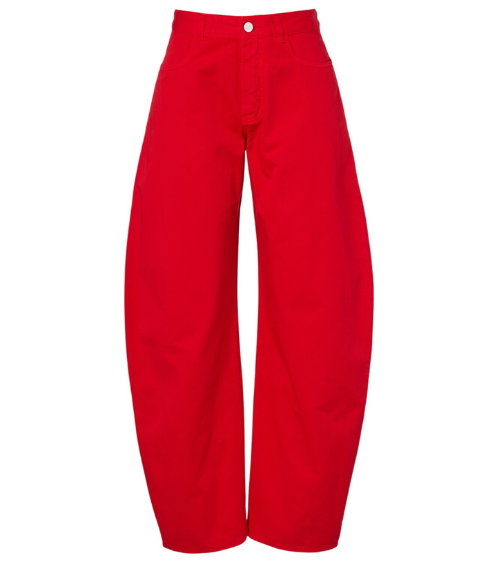 Photo: Alaïa Barrel-leg jeans