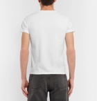 Balenciaga - Slim-Fit Logo-Print Cotton-Jersey T-Shirt - White