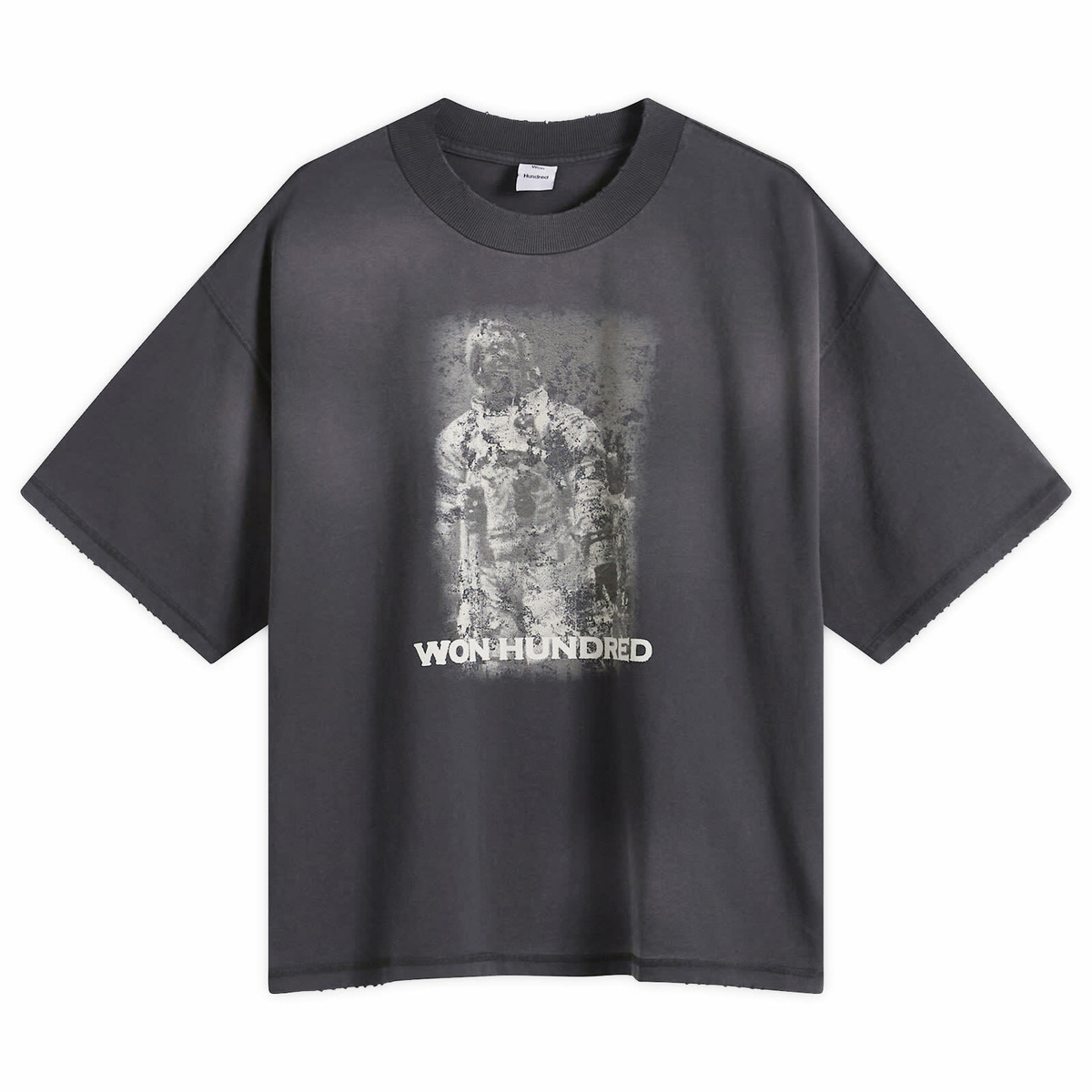 Won Hundred Men's Houston Astro T-shirt in Washed Black