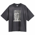 Won Hundred Men's Houston Astro T-shirt in Washed Black