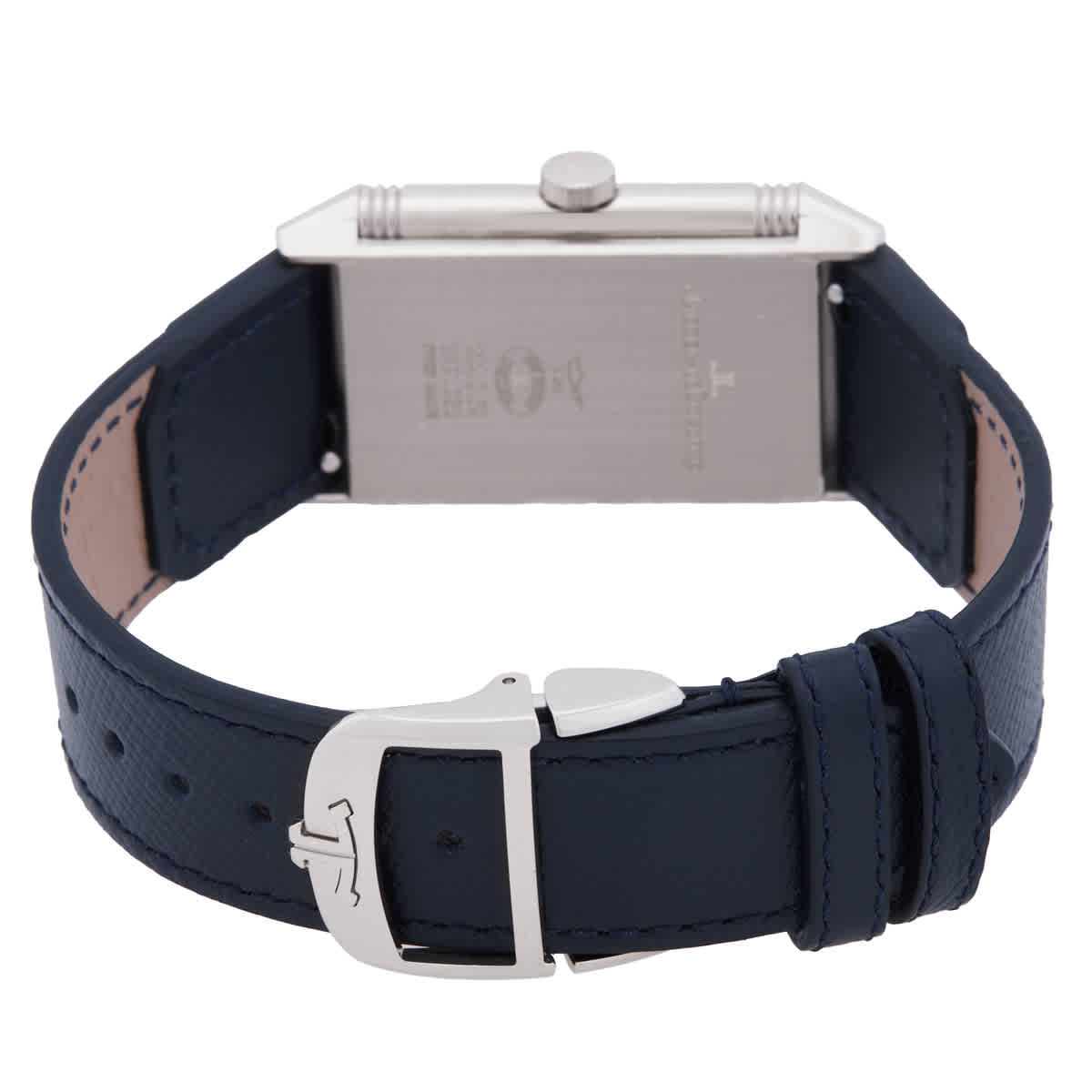 Jaeger LeCoultre Reverso Tribute Monoface Hand Wind Blue Dial Watch Q716848J