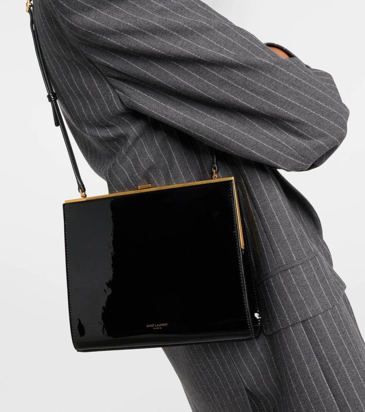 Saint Laurent Le Anne-Marie patent leather shoulder bag