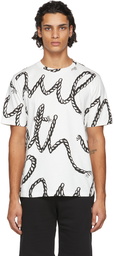 Paul Smith White Rope Logo T-Shirt