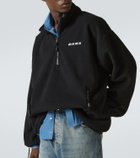Miu Miu Fleece half-zip sweater