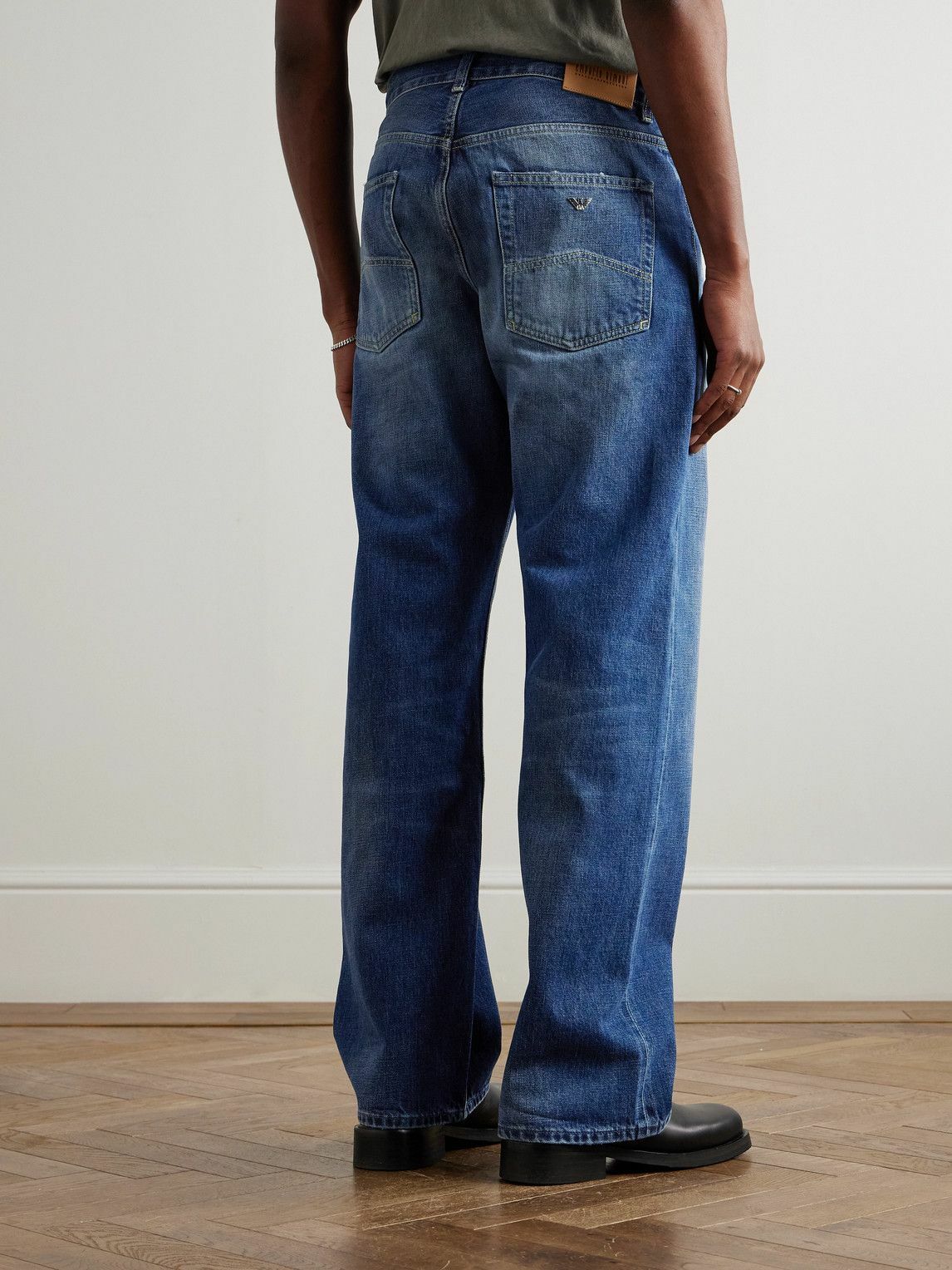 Our Legacy - Emporio Armani Terzo Straight-Leg Jeans - Blue Our Legacy