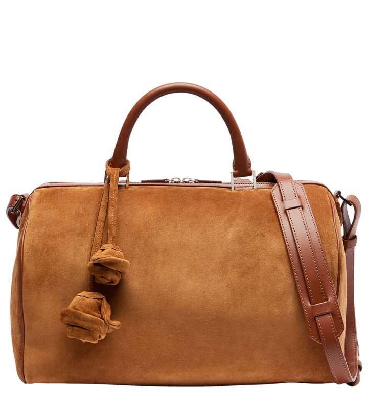 Photo: Magda Butrym Varsovia suede duffel bag