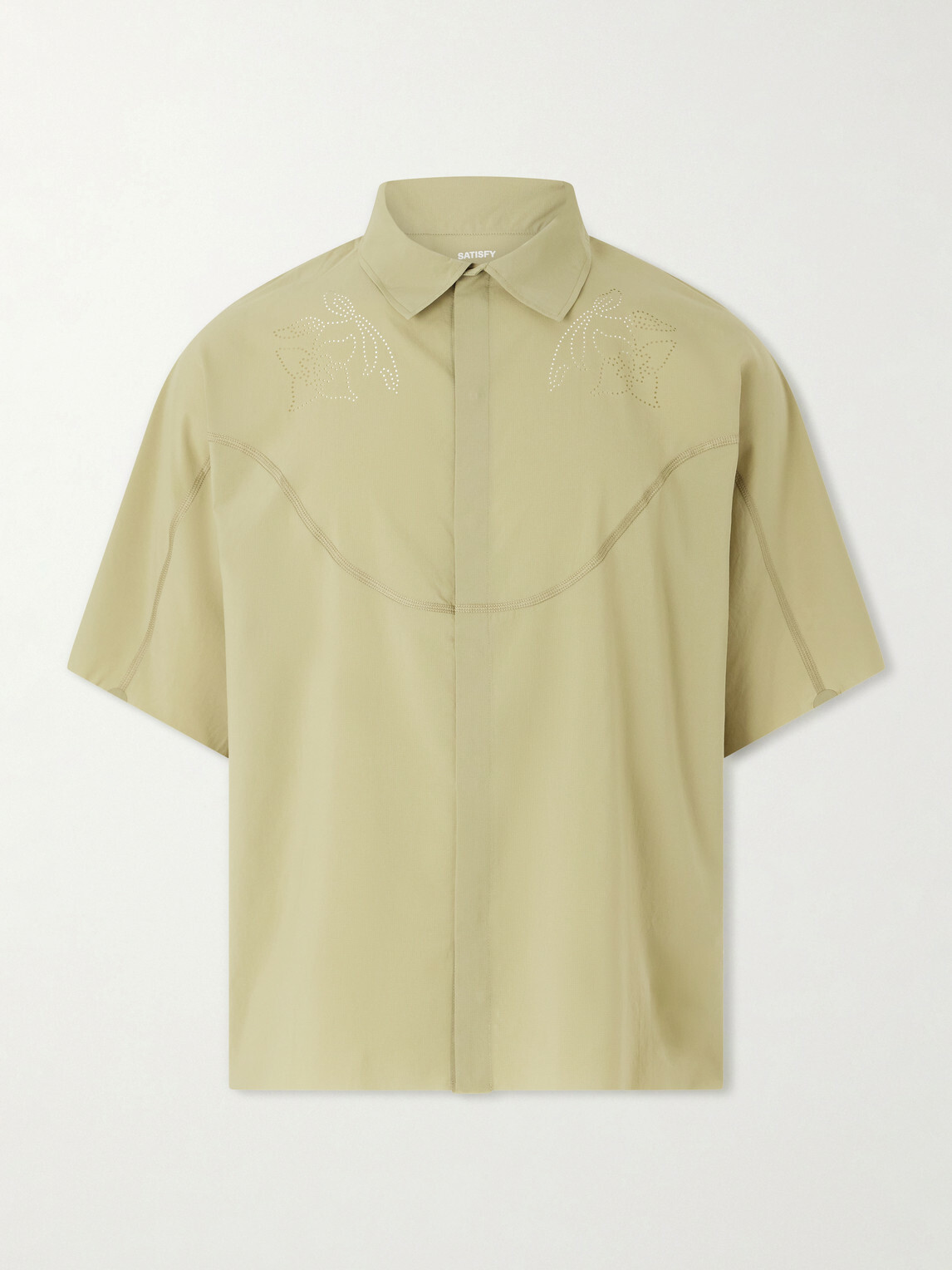 Satisfy - River Laser-Cut PeaceShell™ Shirt - Green