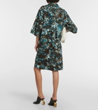 Dries Van Noten Floral cotton poplin shirt dress