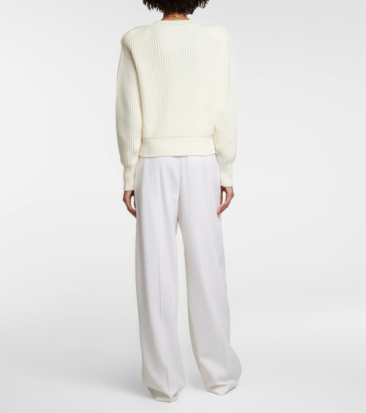 Wardrobe.NYC - x Hailey Bieber HB virgin wool sweater