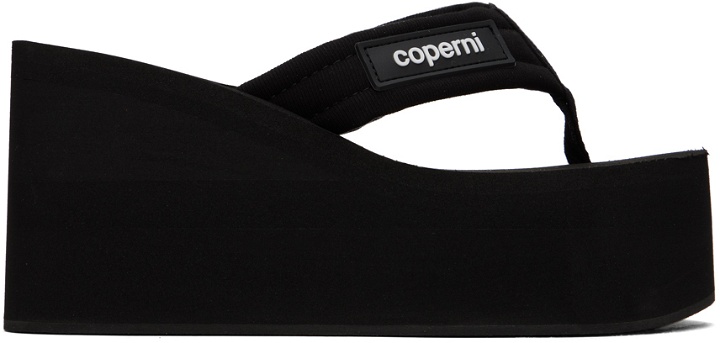 Photo: Coperni Black Wedge Sandals