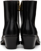 Ernest W. Baker Black Western Boots