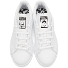 Raf Simons White adidas Originals Edition Stan Smith Sneakers