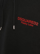 DSQUARED2 Relax Fit Cotton Logo Hoodie
