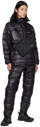 NANGA Black Quilted Down Jacket