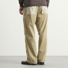 MM6 Maison Margiela Men's Cotton Contrast Workwear Pant in Khaki