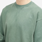 Uniform Bridge Men's Pigment Dyed Sweatshirt in Pigment Green