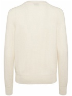 TOM FORD - Textured Wool & Silk Crewneck Sweater