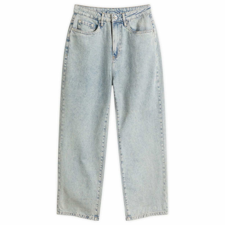 Photo: MKI Men's Denim Classic Jean in Bleach Wash