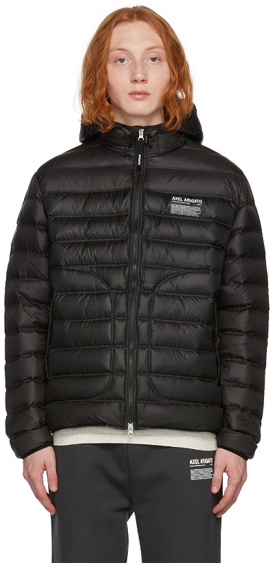 Photo: Axel Arigato Black Down Hooded Hyde Puffer Jacket