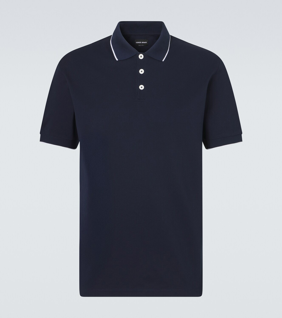 Giorgio Armani Cotton piqué polo shirt