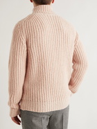 Officine Générale - Ribbed Alpaca-Blend Rollneck Sweater - Pink