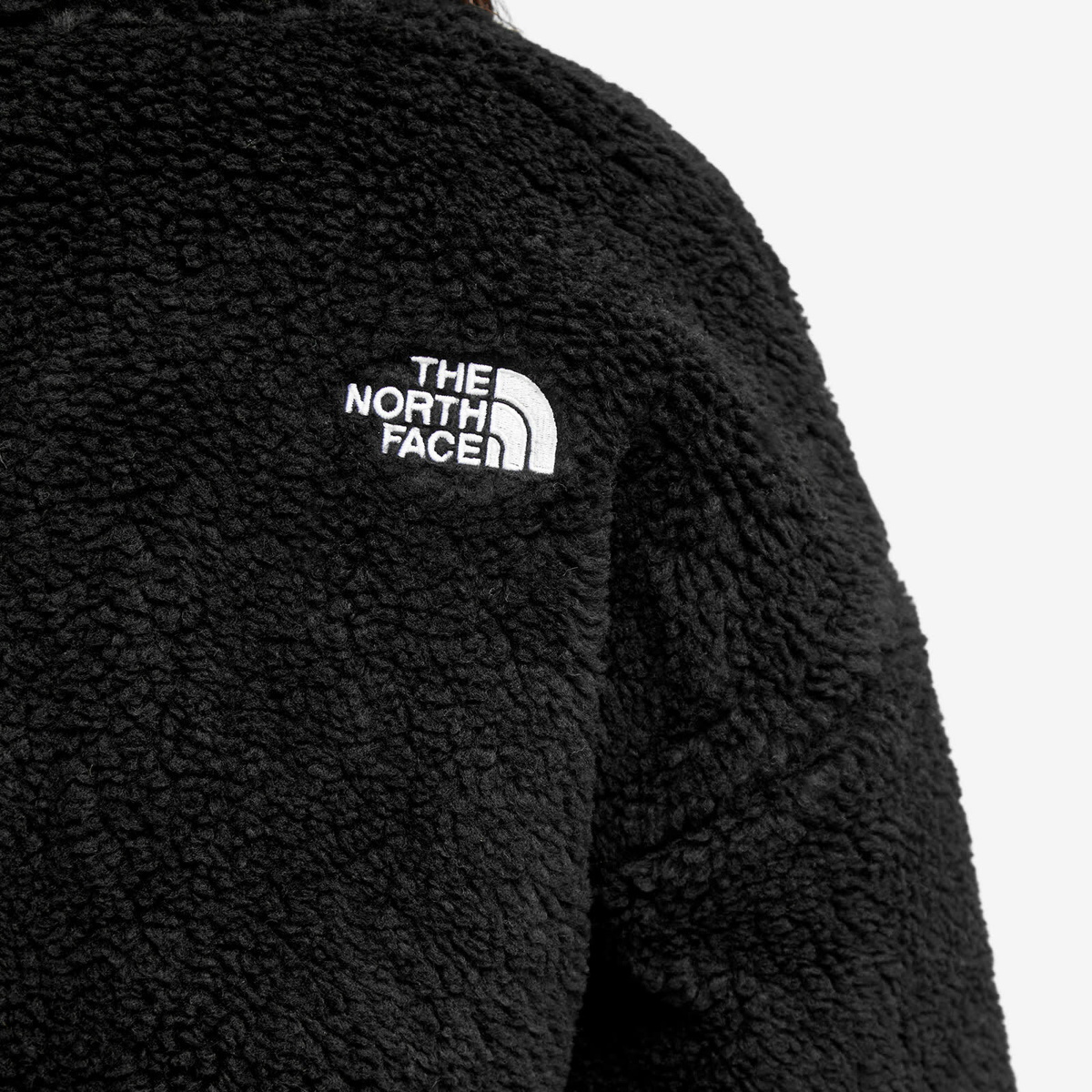 Black Platte high-neck half-zip fleece jacket, The North Face