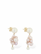 SOPHIE BILLE BRAHE - 14kt & Pearl Botticelli Rose Earrings
