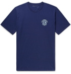 Universal Works - Logo-Print Cotton-Jersey T-Shirt - Royal blue